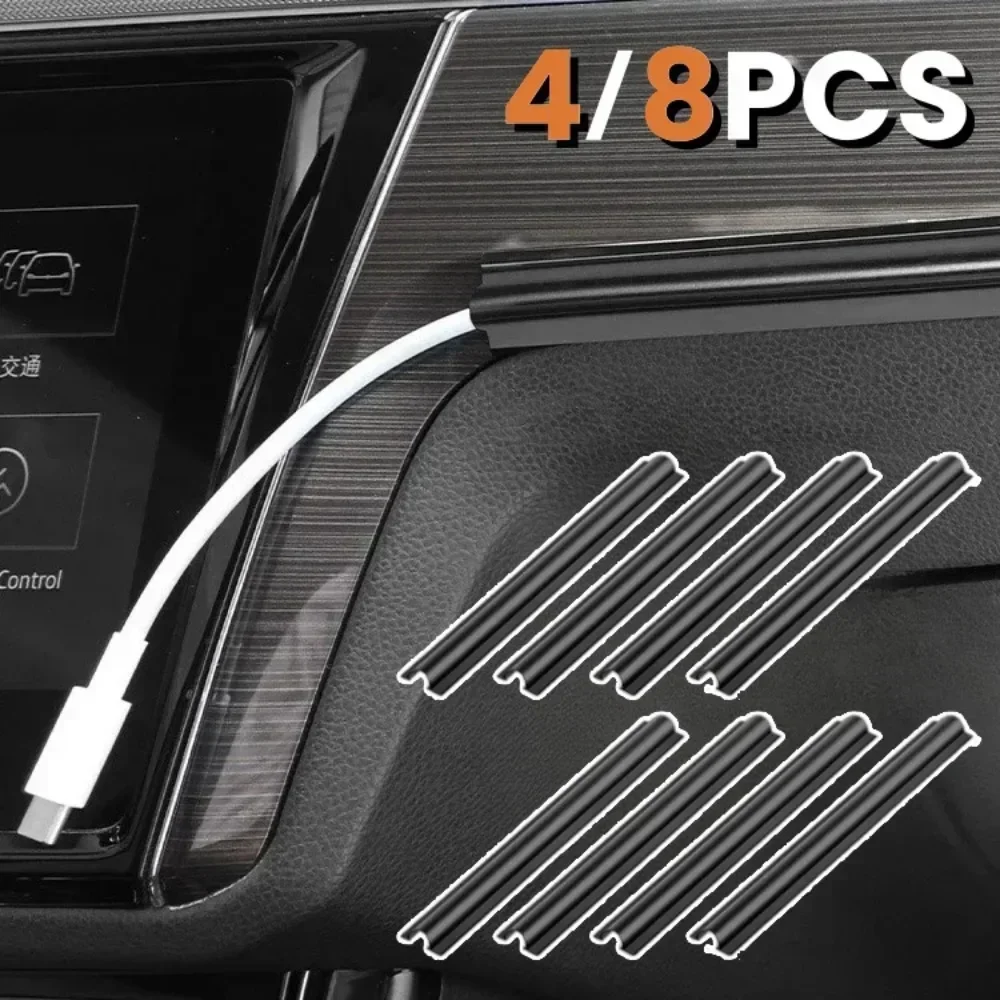 Car Cable Organizer - 4/8PCS Protège-câbles pour l'intérieur de la