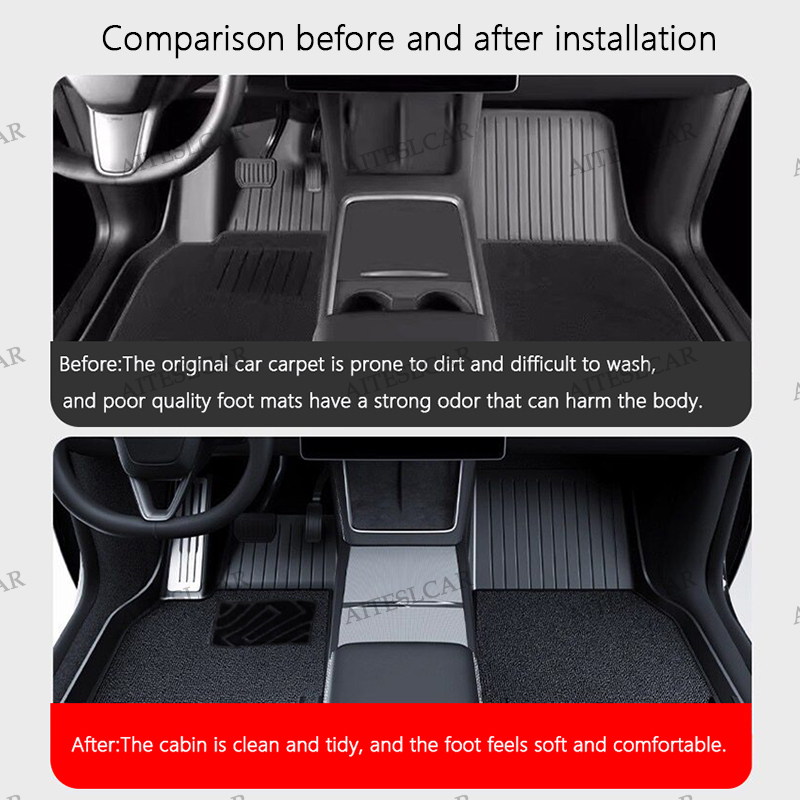 Tapis de sol AITESLCAR pour Te - Car Floor Mat avis et prix