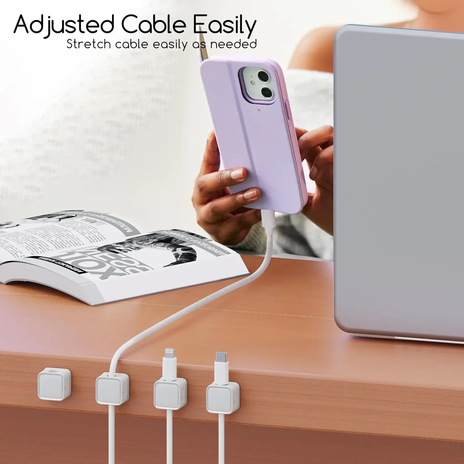 Mini organisateur de câbles, s - Car Cable Organizer avis et prix