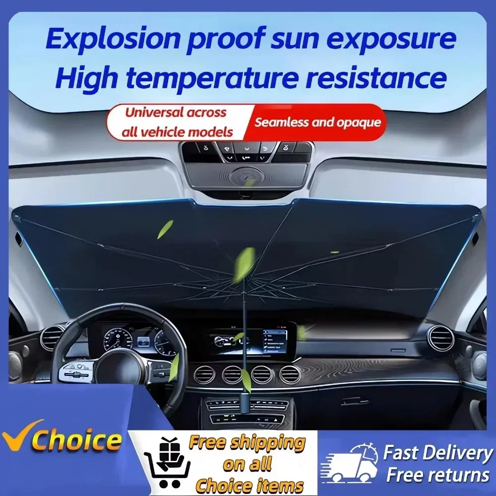 Pare-soleil de voiture pliable - Windshield Sun Shade avis et prix